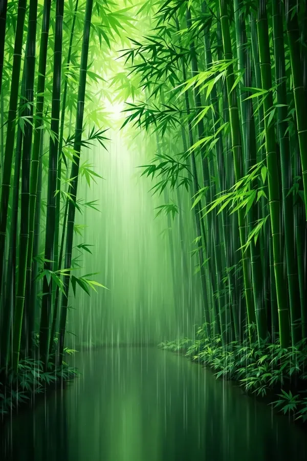 竹林听雨 - 秘密影院 清新电影推荐 竹林听雨 影片封面